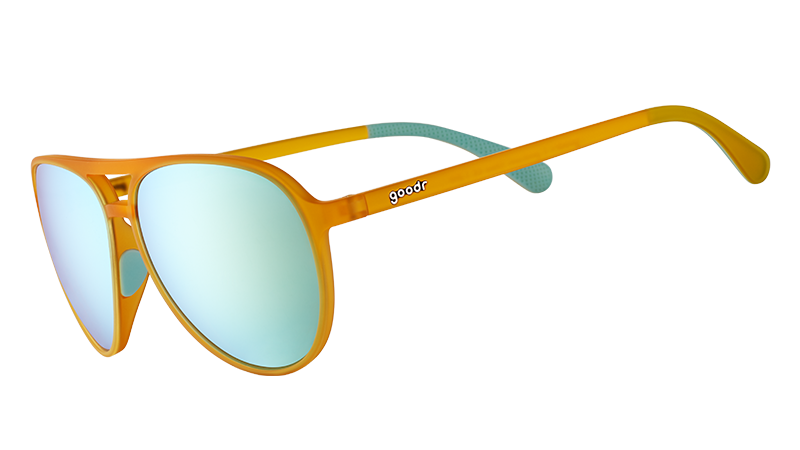 Cheesy Flight Attendant-MACH Gs-RUN goodr-1-goodr sunglasses