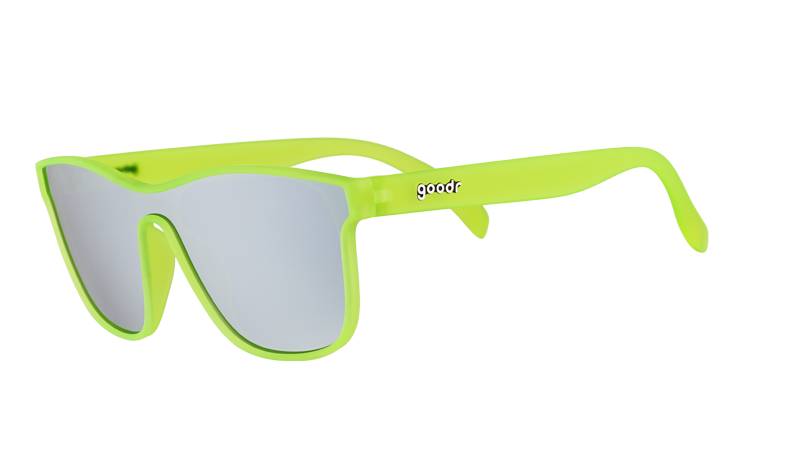 Neon Green Sunglasses Naeon Flux Capacitor goodr UK goodr Sunglasses UK