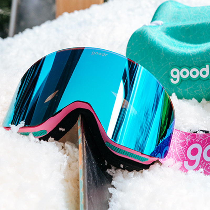 ski goggles canada Pink Snow Goggles | Bunny Slope Dropout